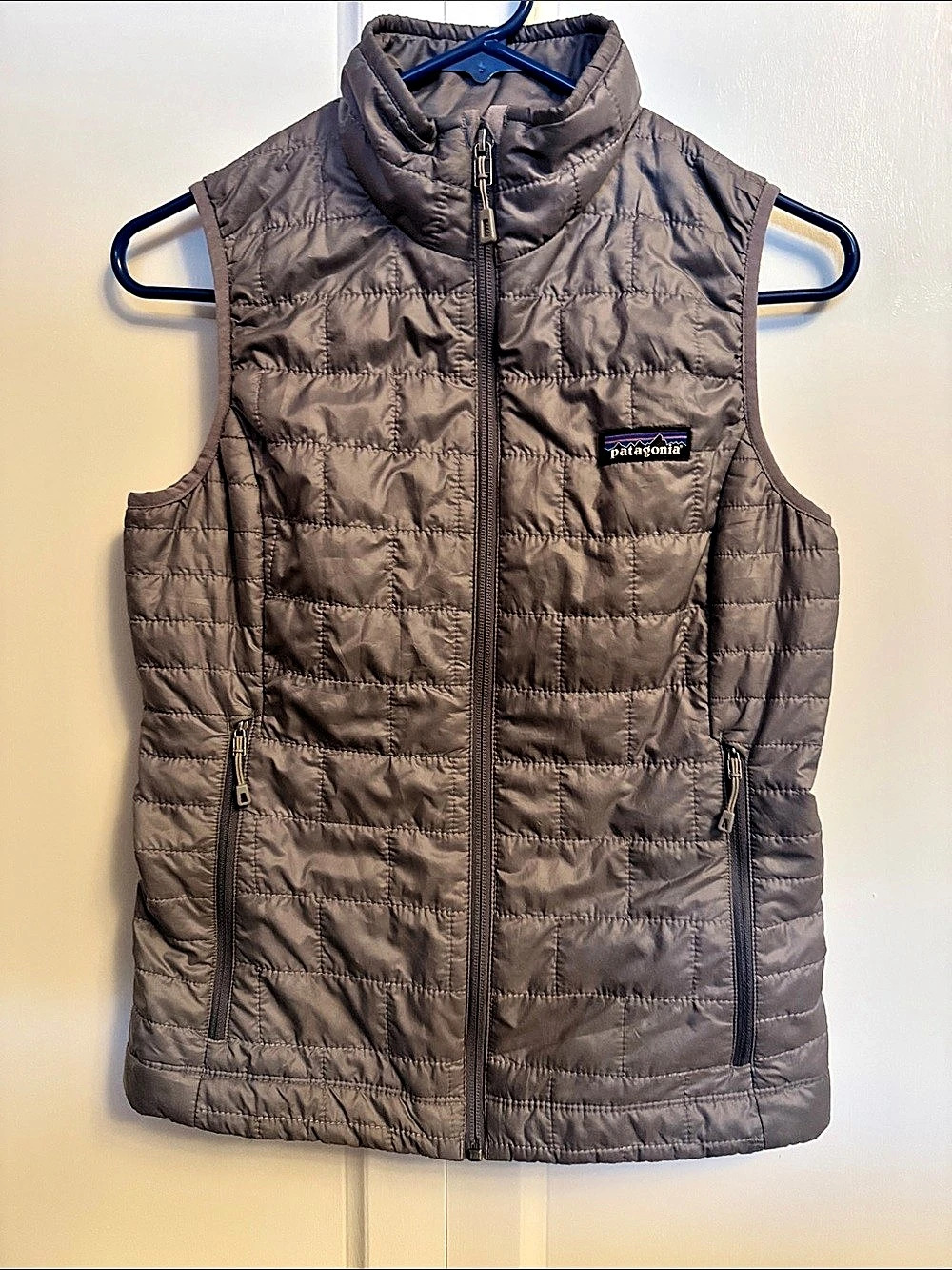 Patagonia Nano Puff Vest Women's Quilted Gray XXS